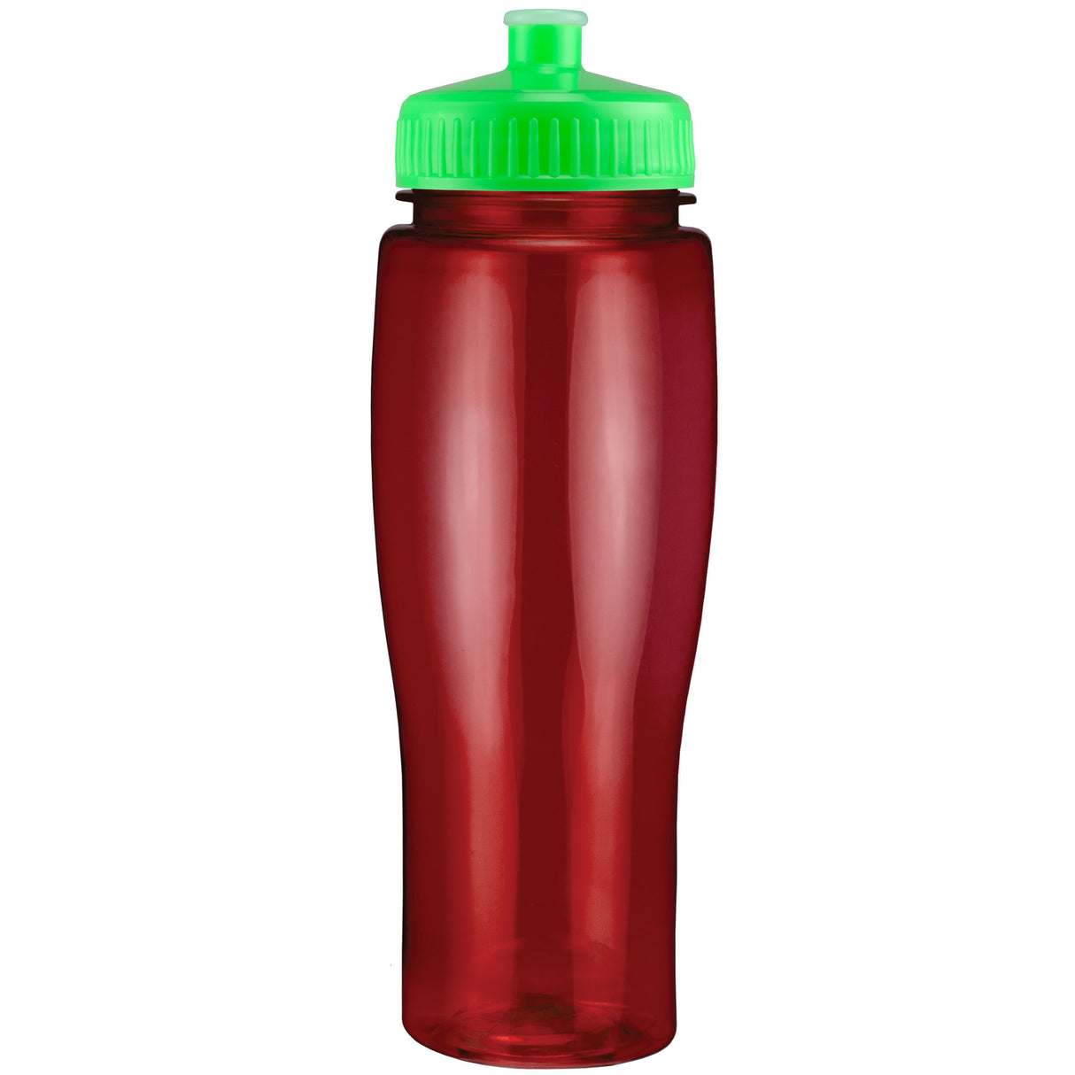 24 Oz. Contour Translucent Bottle w/ Push Pull Lid