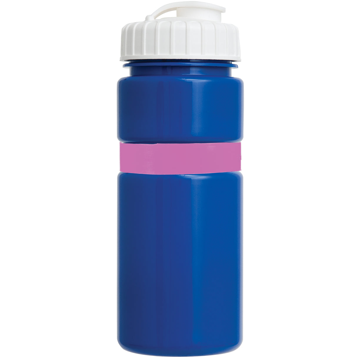 20 Oz. Sportster Bottle with Silicone Gripper Band w/ Push Pull Lid