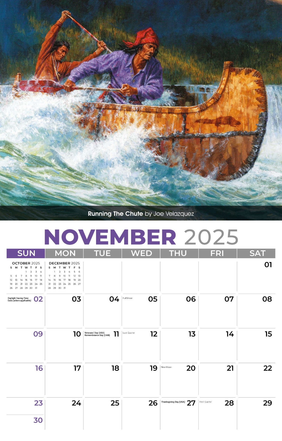 Galleria Wall Calendar 2025 Spirit of the West