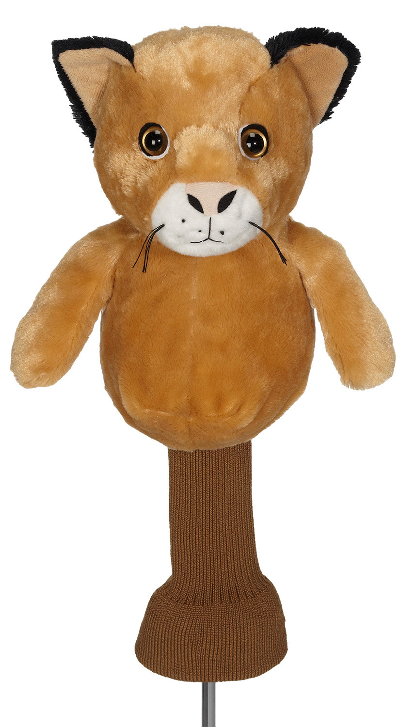 Cuddle Pals Head Cover "Chip the Cougar" w/Golf Shirt