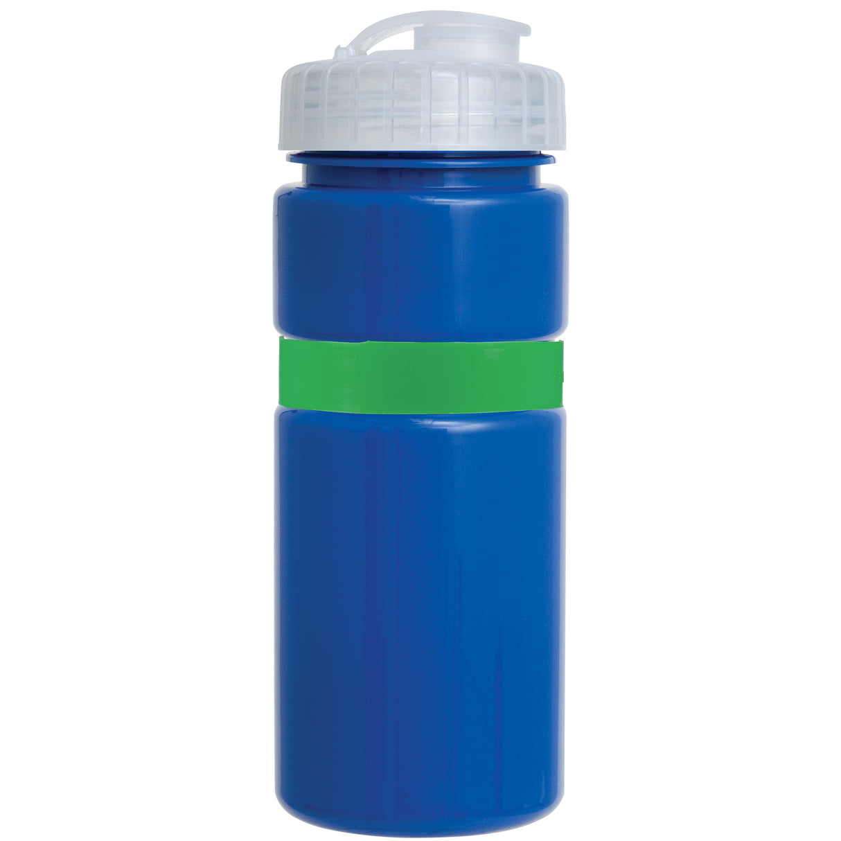 20 Oz. Sportster Bottle with Silicone Gripper Band w/ Push Pull Lid