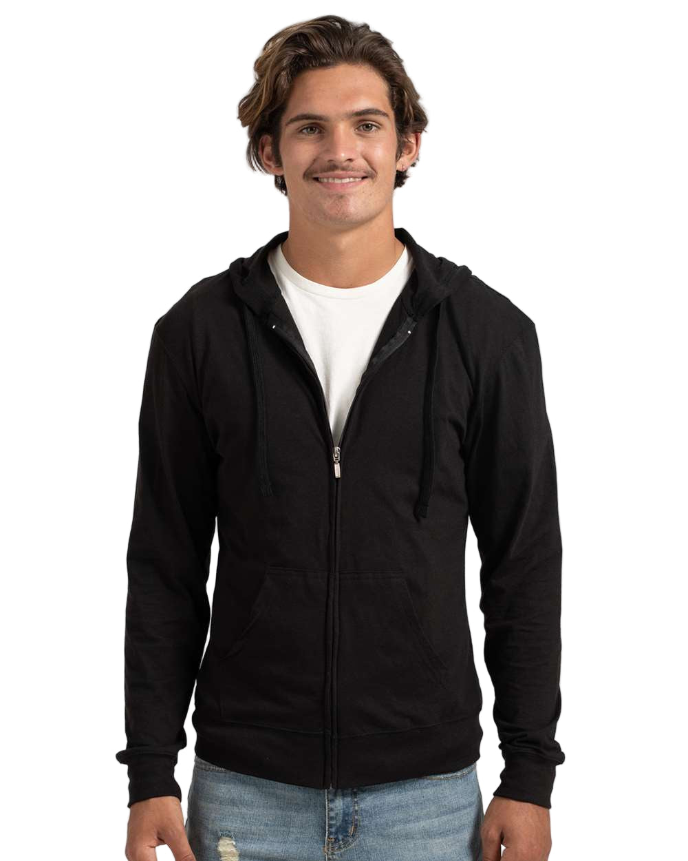 Tultex® Unisex Beach Full-Zip Hooded Sweatshirt