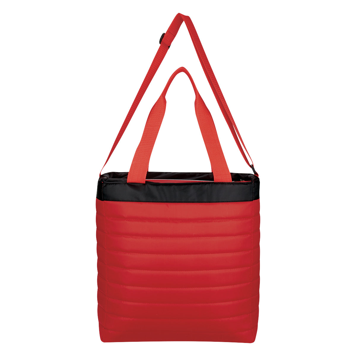 Quilted Slim Line Cooler Tote Bag