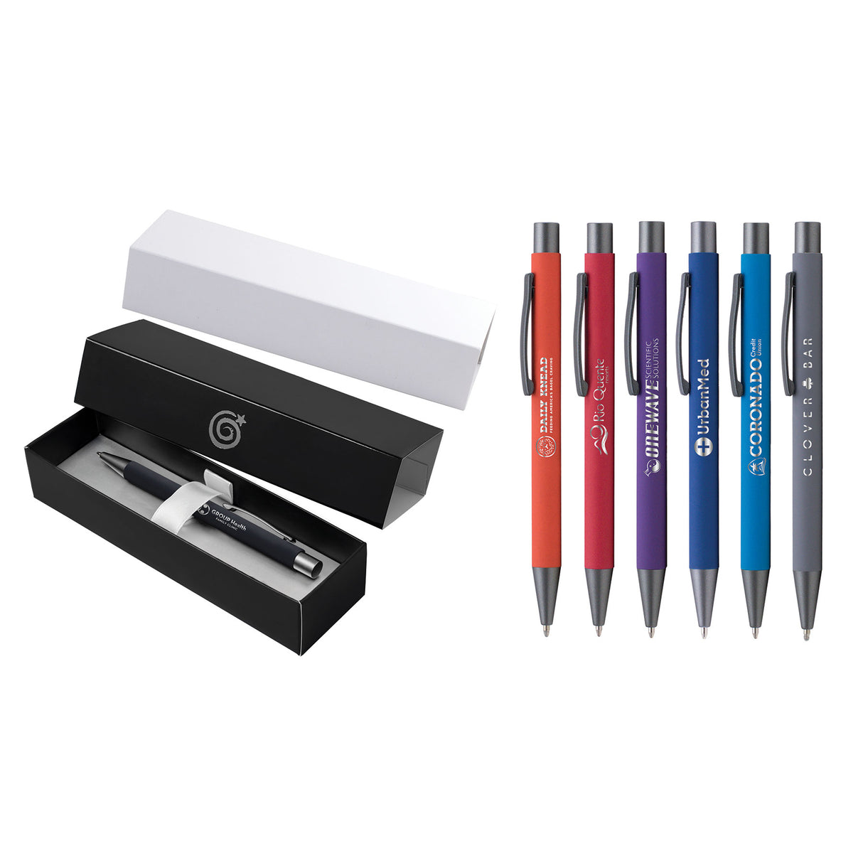 Bowie Softy in Premium Gift Box - Laser Engraved - Metal Pen