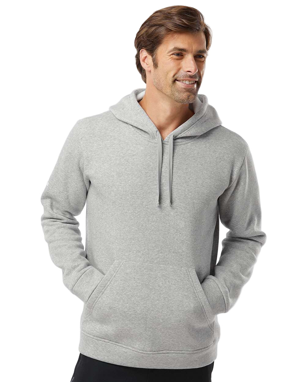 Adidas® Fleece Hooded Sweatshirt