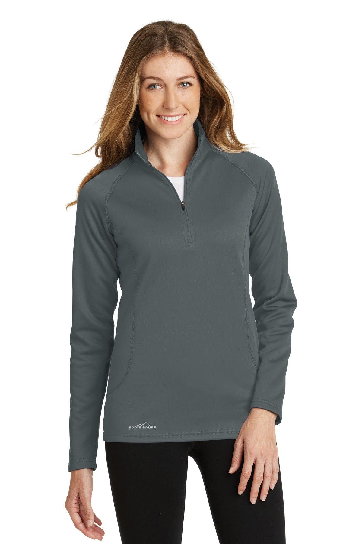 Eddie Bauer Ladies' Smooth Fleece Base Layer ¬Ω-Zip Sweater