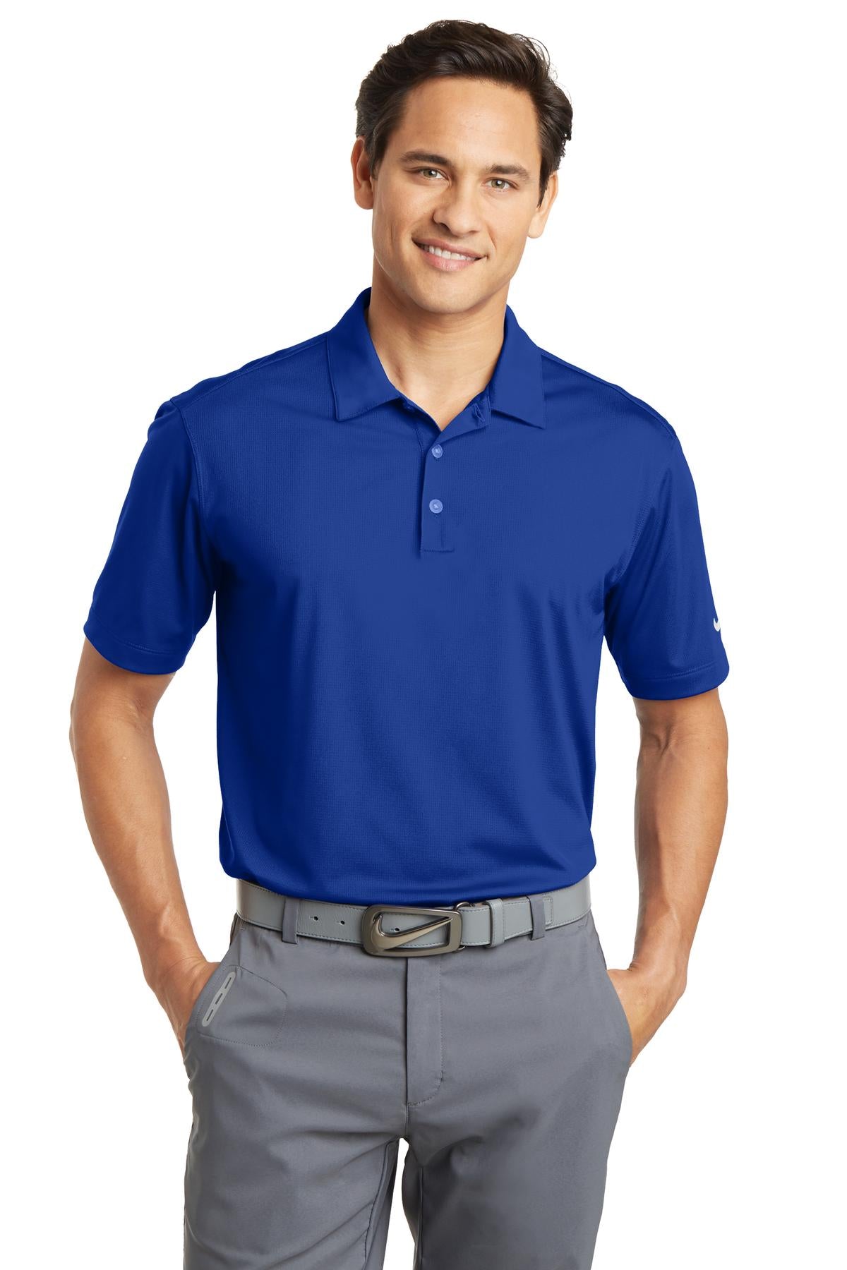 Nike Adult Dri-Fit Vertical Mesh Polo Shirt