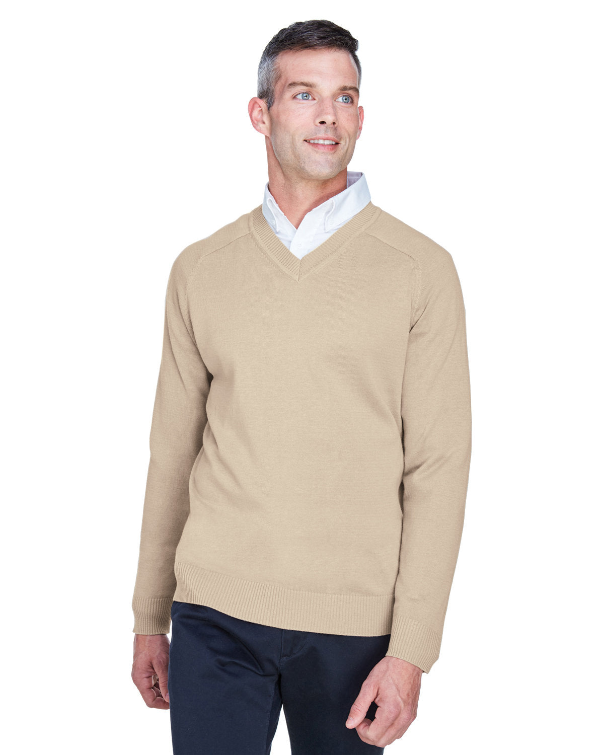 DEVON AND JONES Men's V-Neck Sweater