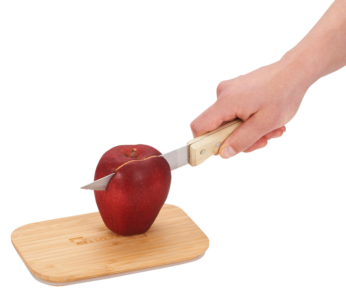 Bamboo Fiber Lunch Box with Cutting Board Lid