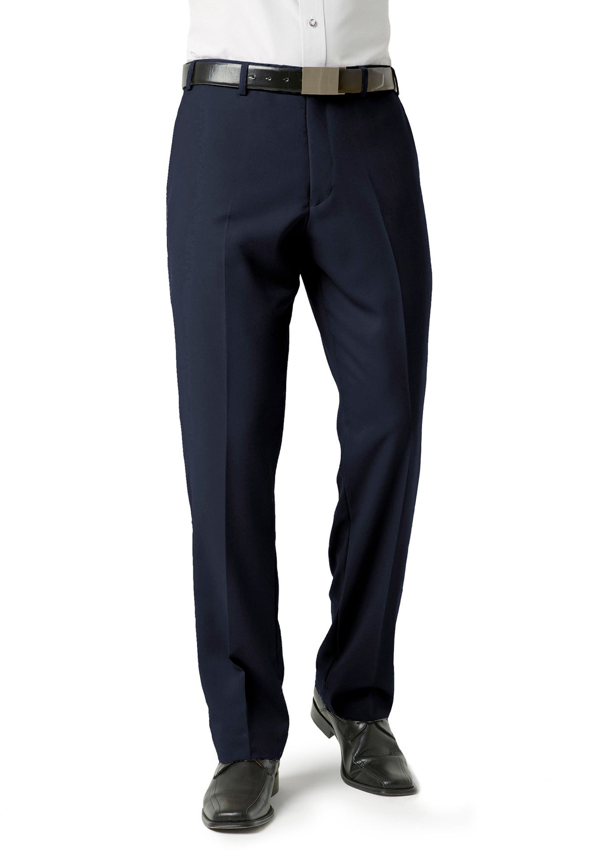 Classic Men's Flat Front Pants