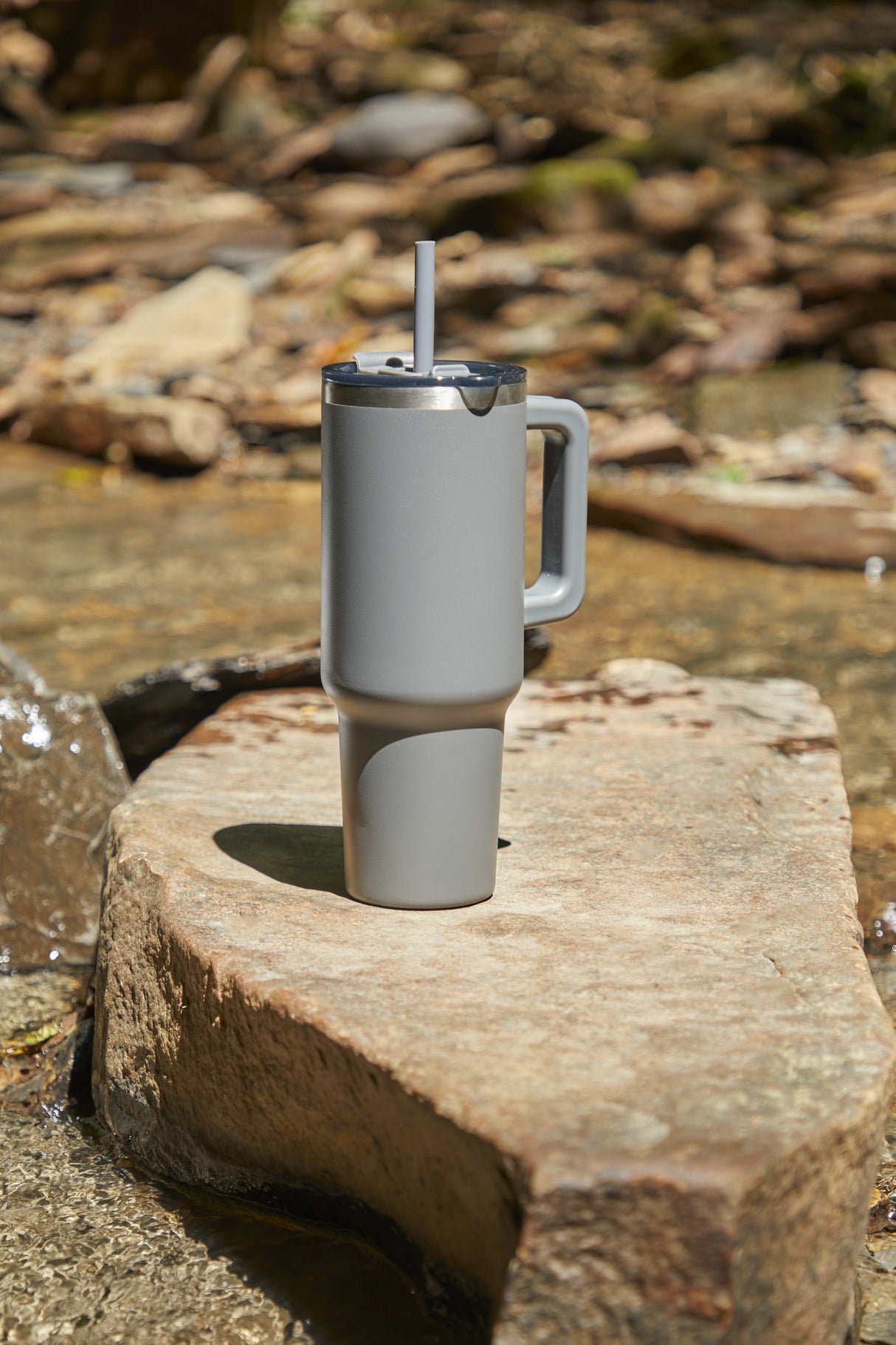 Pinnacle Recycled Travel Tumbler with Straw 40oz