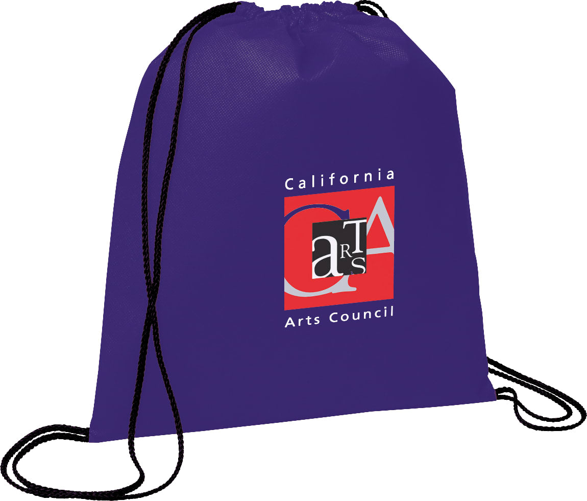 Evergreen Non-Woven Drawstring Bag