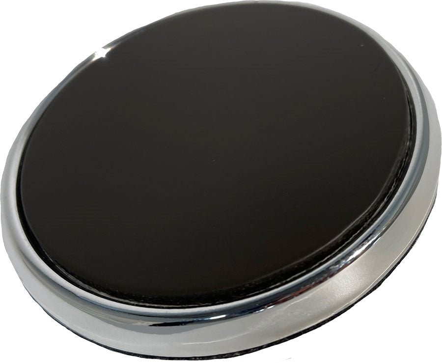 Single Desktop Coaster silver heavy weight