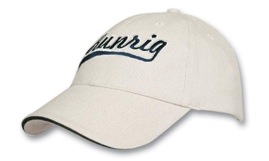 Brushed Poly Cotton Cap w/Sandwich Trim