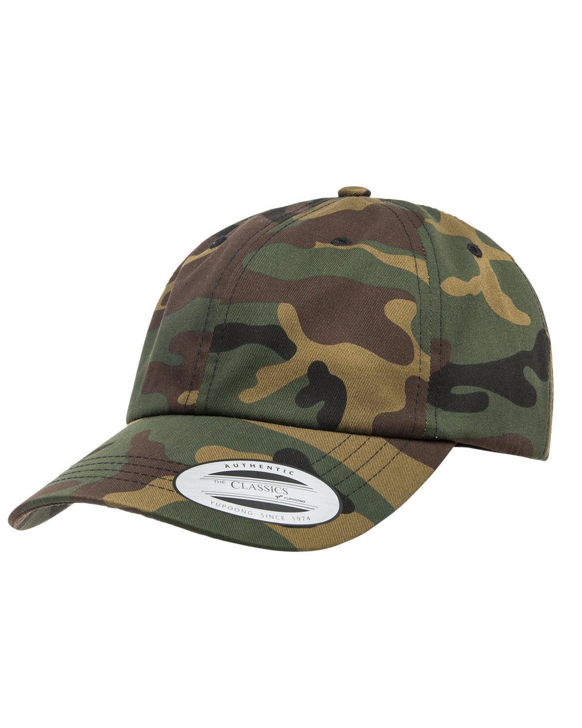 000432 Yupoong Adult Low-Profile Cotton Twill Dad Cap