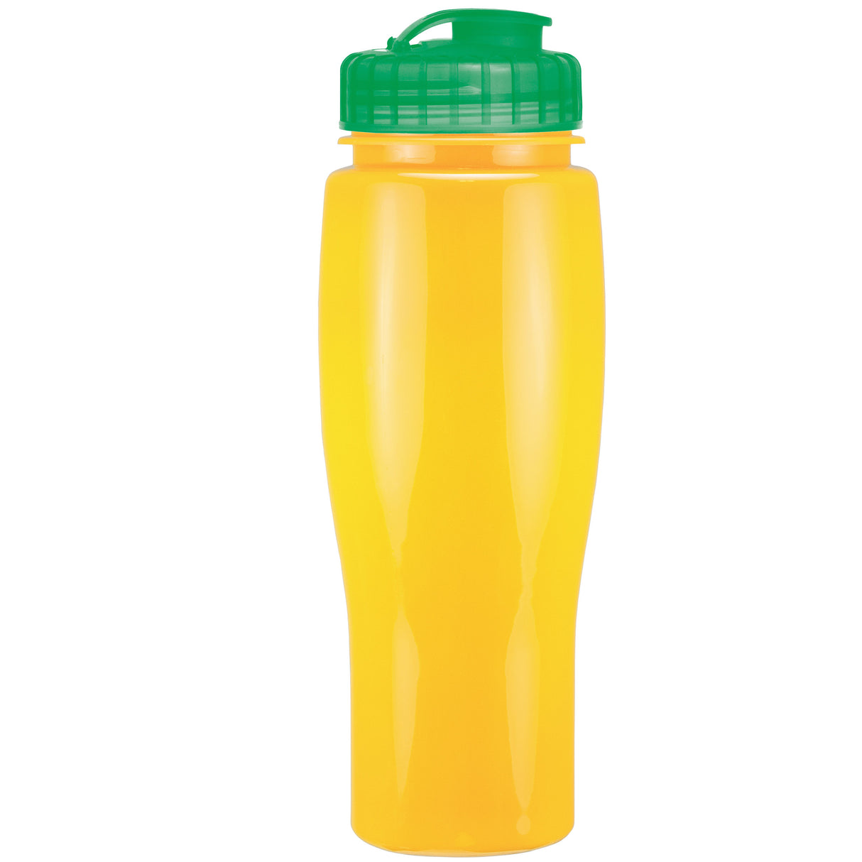 24 Oz. Contour Bottle w/ Flip Top Lid - Solid Colors