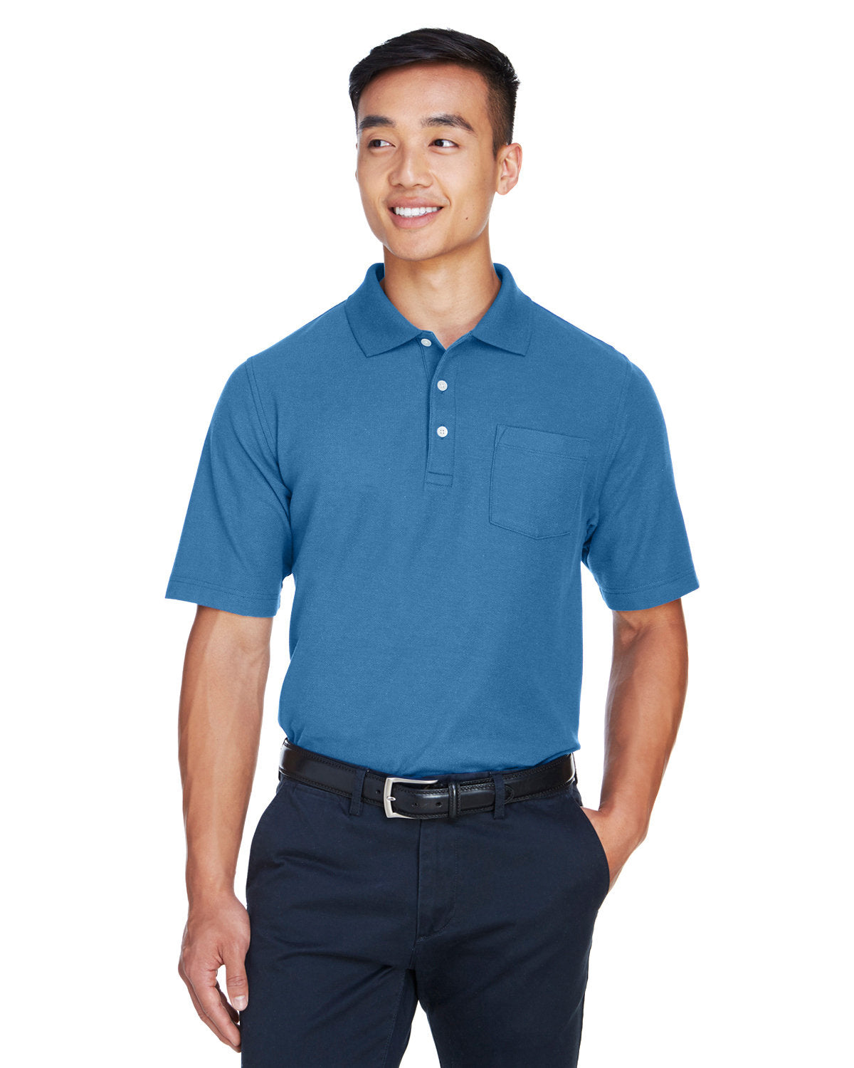 000165 DEVON AND JONES Men's DRYTEC20? Performance Pocket Polo