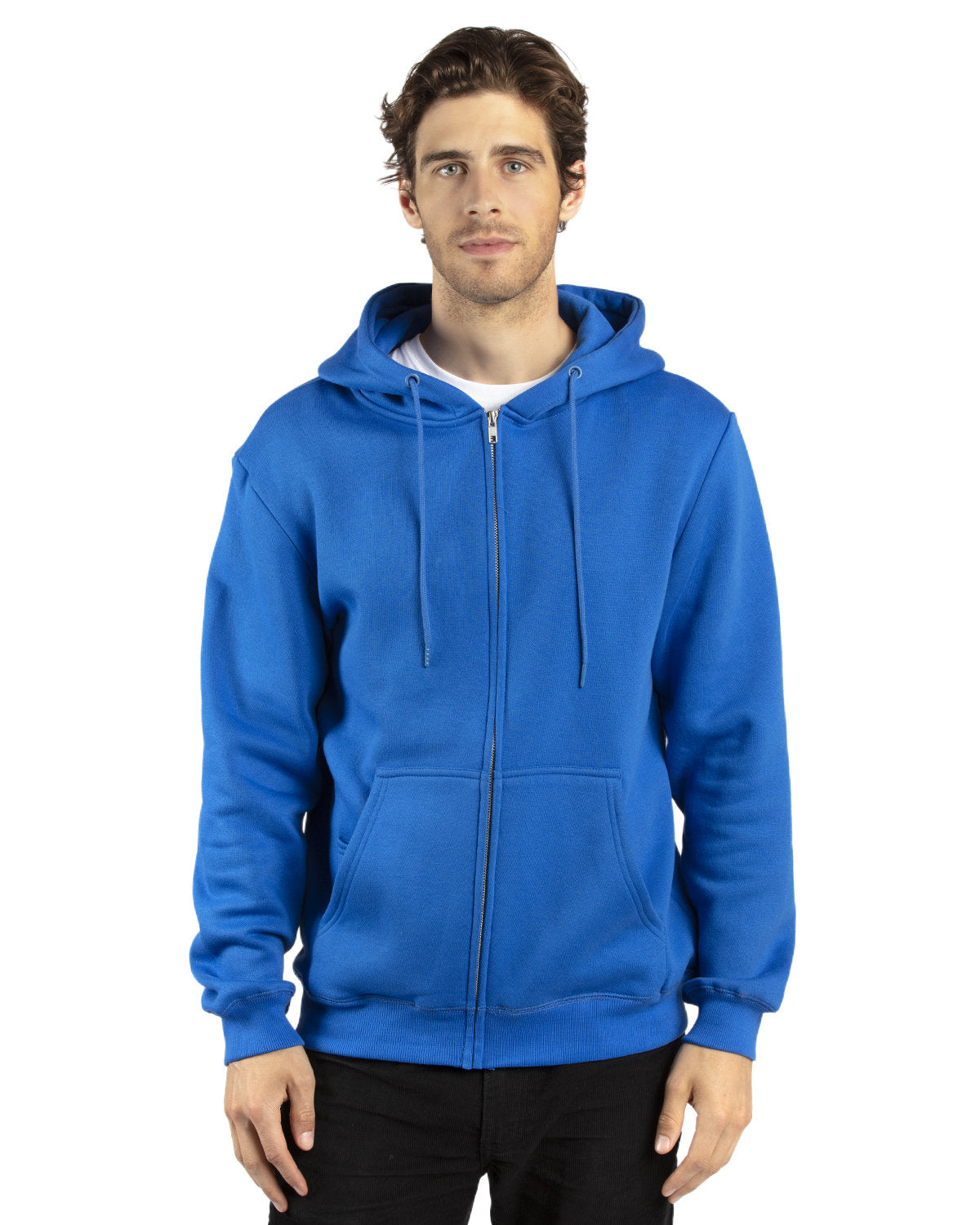 000205 THREADFAST Unisex Ultimate Fleece Full-Zip Hooded Sweatshirt