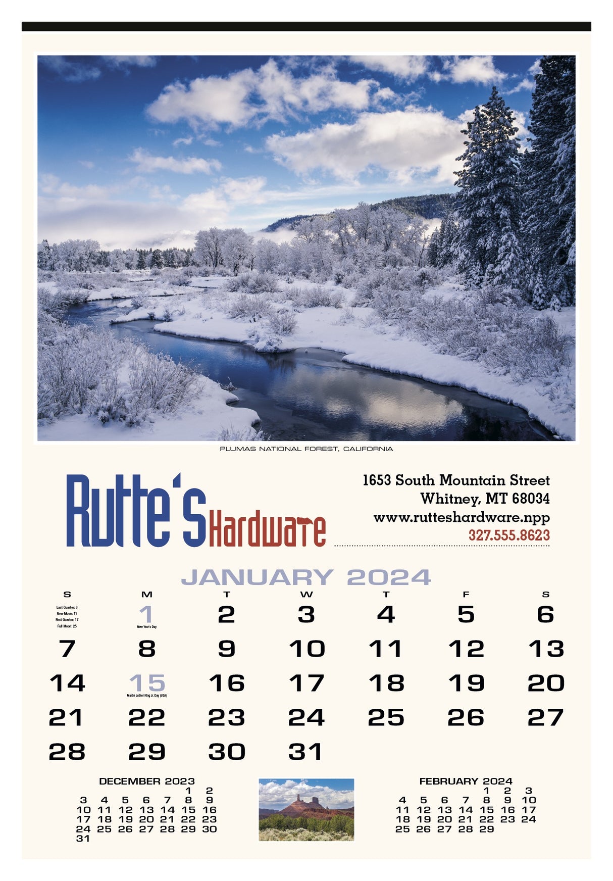 Scenic America® Executive Calendar