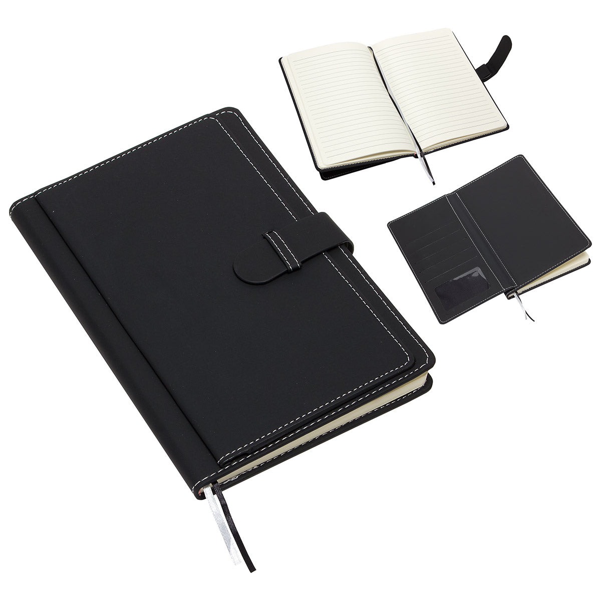 000790 Travel Journal with Card Pockets