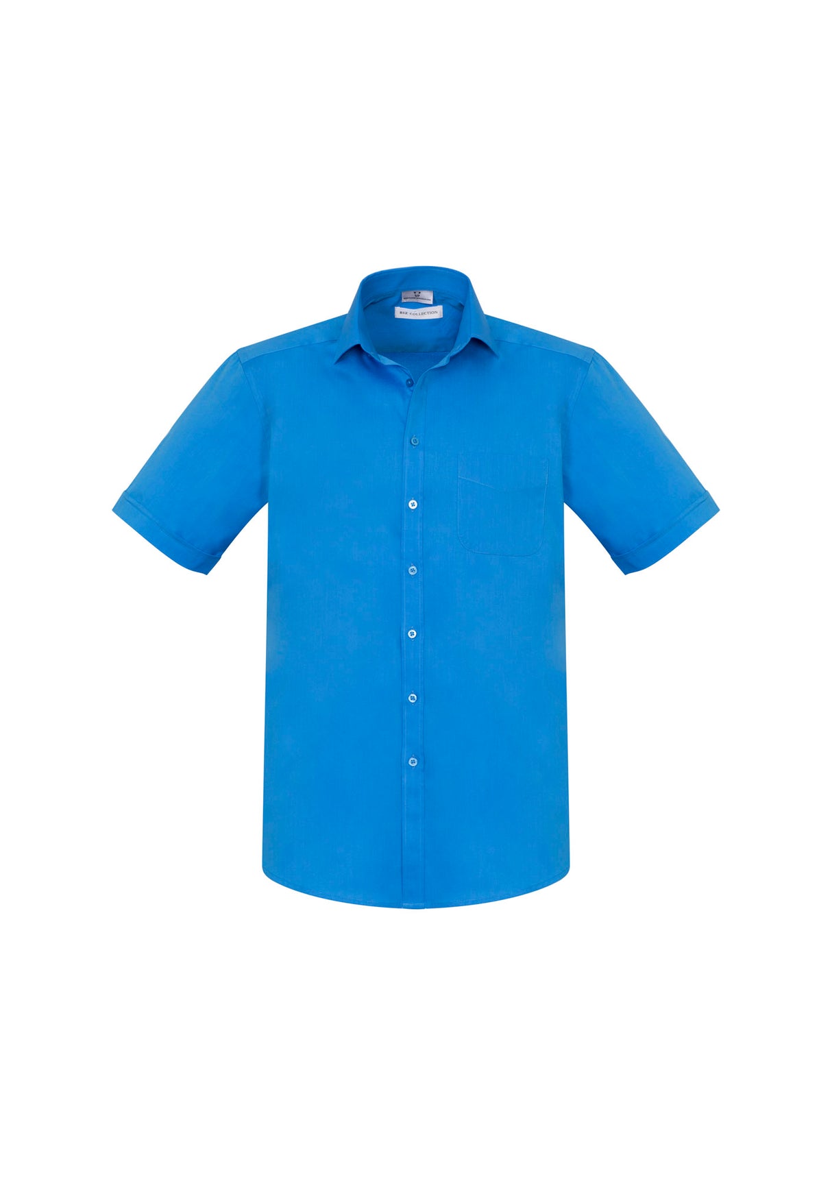 Men's Monaco Short Sleeve French Style Cotton Stretch Shirt
