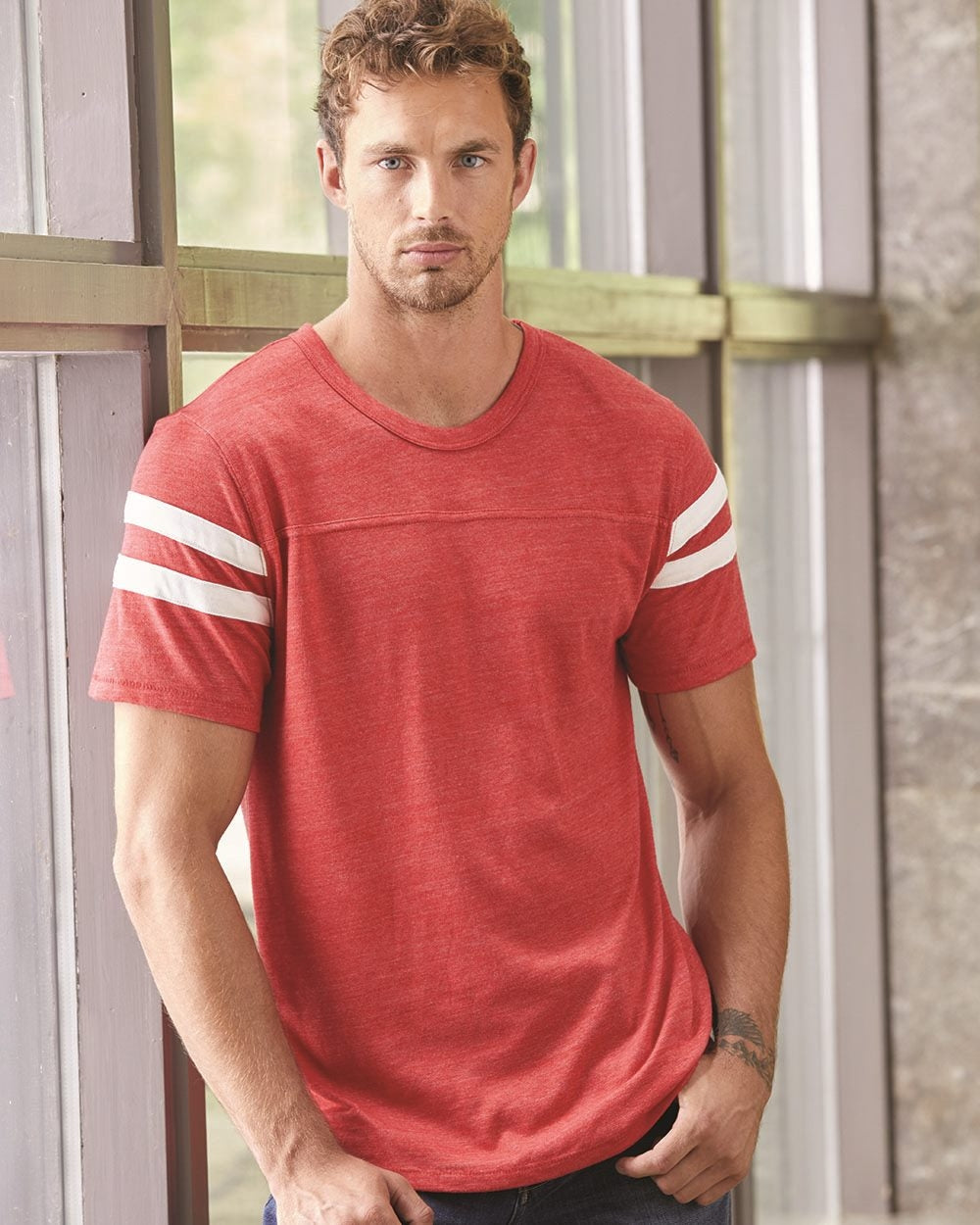 Alternative® Eco-Jersey Football Tee