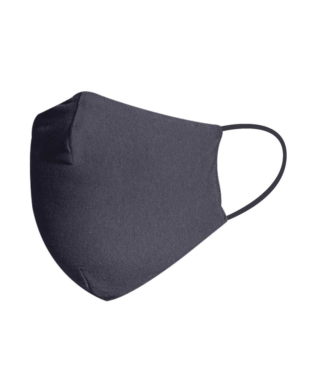 Adult Size Fashion Face Mask, 100% Cotton, 2 layer, navy - Blank