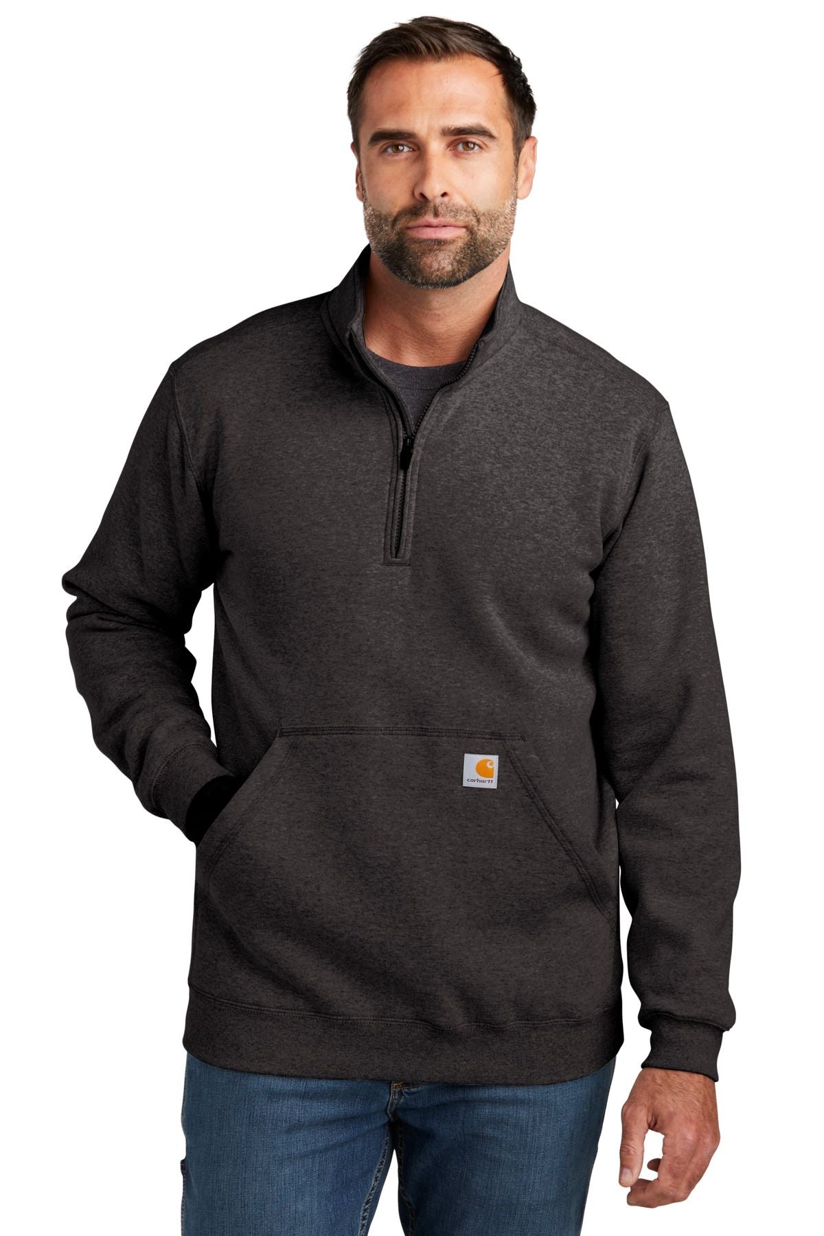 Carhartt Midweight ¼ Zip Mock Neck Sweatshirt
