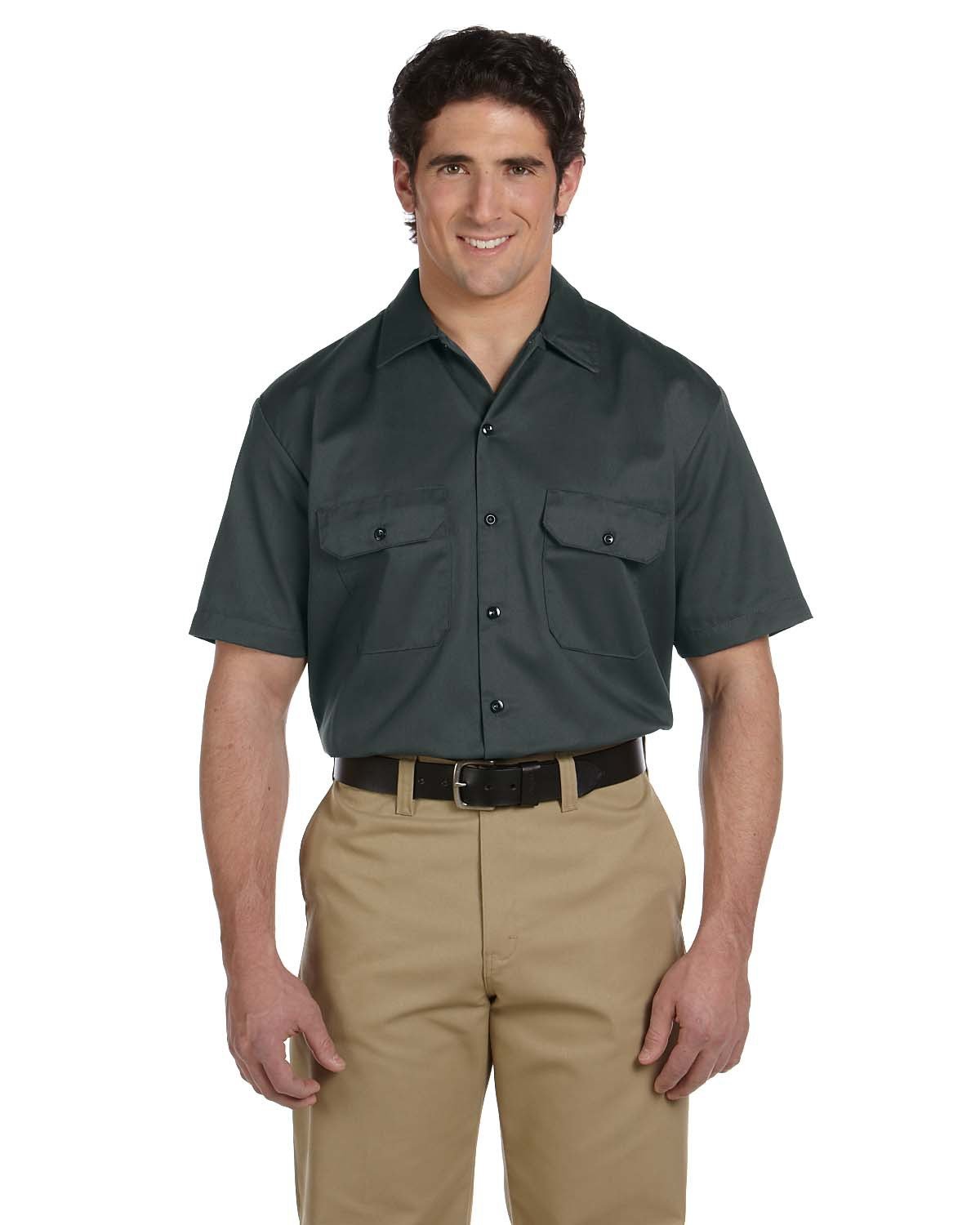 Williamson-Dickie Mfg Co Men's Short-Sleeve Work Shirt