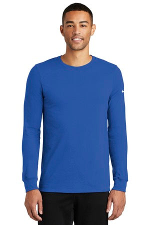 Nike Men's Dri-FIT Cotton/Poly Long Sleeve Tee