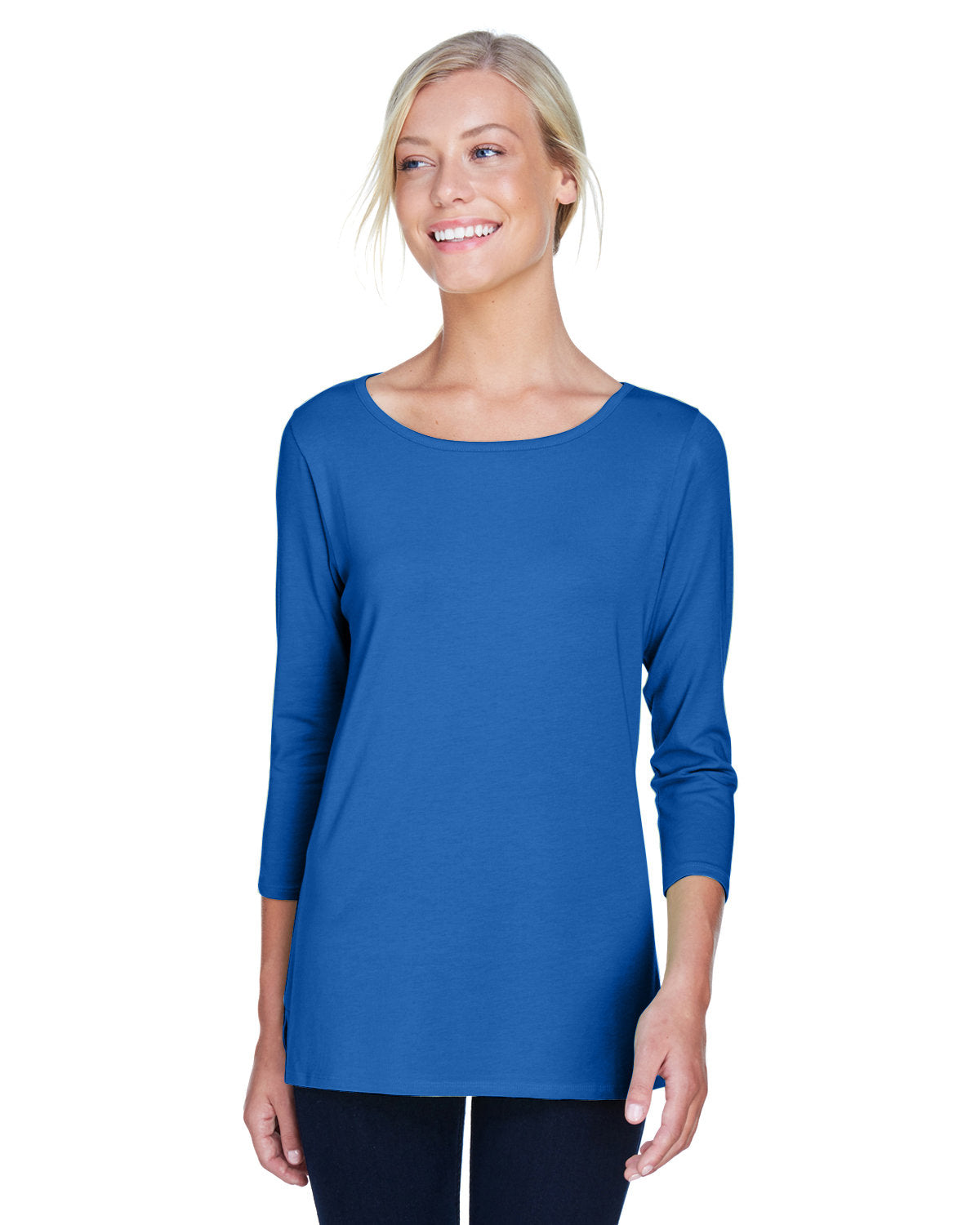 DEVON AND JONES Ladies' Perfect Fit? Ballet Bracelet-Length Knit Top