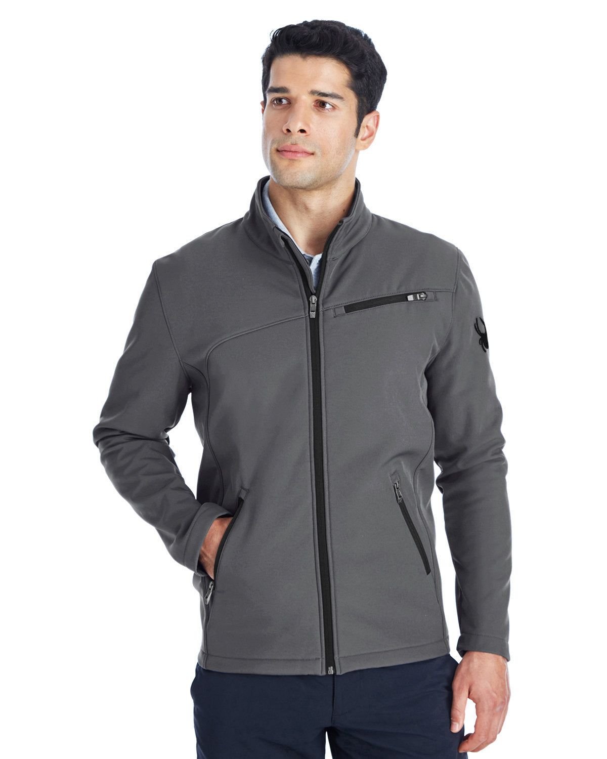 000132 SPYDER Men's Transport Soft Shell Jacket