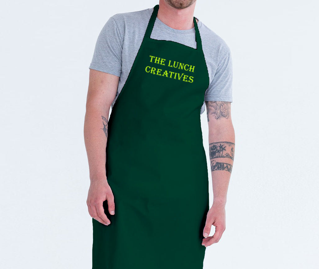 100% Spun Polyester Bib Apron 30"X35"
