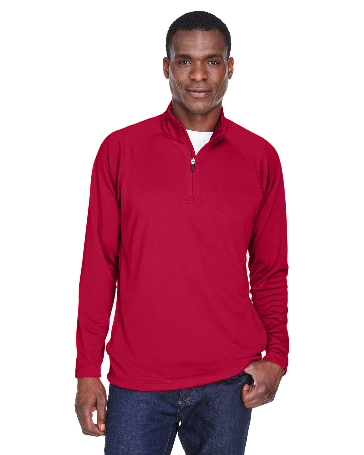 DEVON AND JONES Men's Stretch Tech-Shell® Compass Quarter-Zip