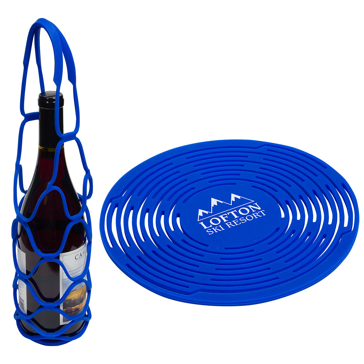 Convertible Silicone Bottle Carrier