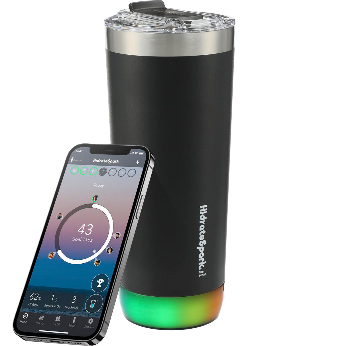 HidrateSpark PRO 20oz Tumbler