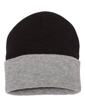 Sportsman 12" Colorblocked Cuffed Beanie