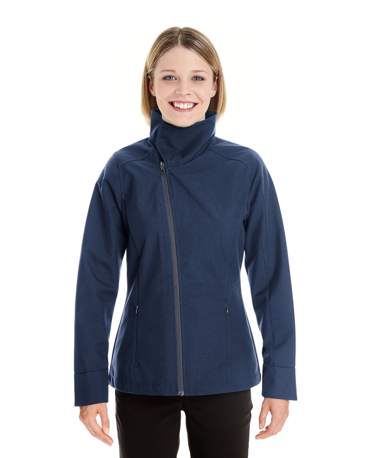 NORTH END Ladies' Edge Soft Shell Jacket with Convertible Collar