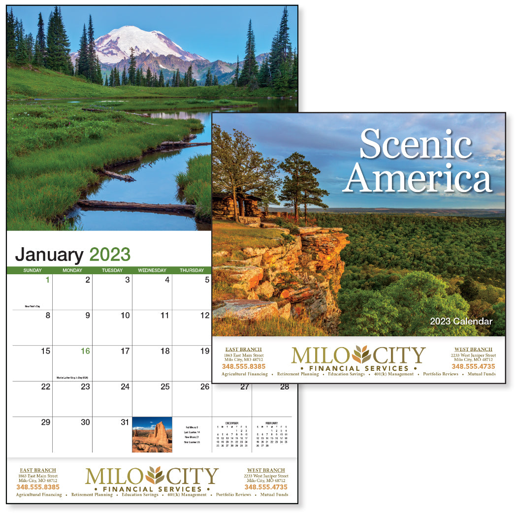Scenic America® Appointment Calendar