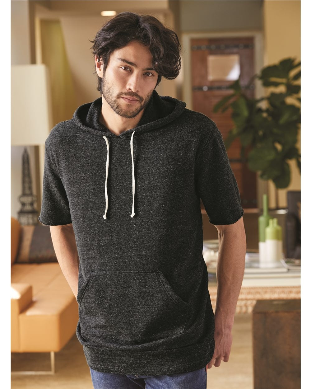 Alternative® Eco-Fleece Baller Short Sleeve Hoodie