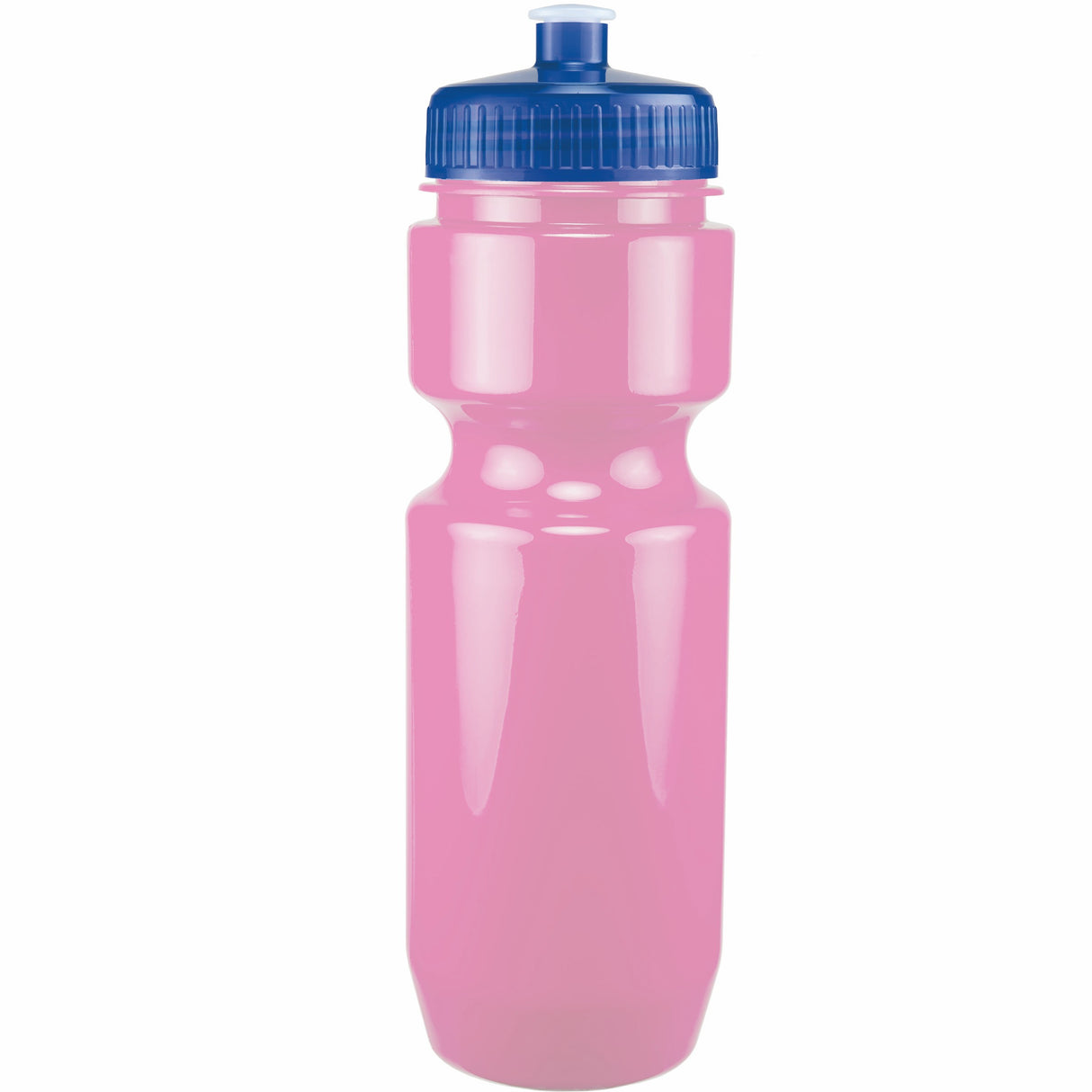22 Oz. Bike Bottle w/ Push Pull Lid - Solid Colors