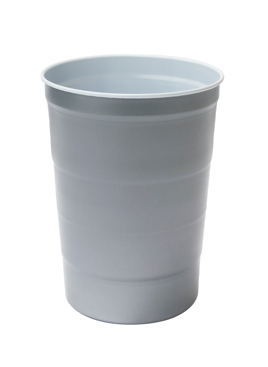 Party Chill-Cup, 16oz steel cup grey/white