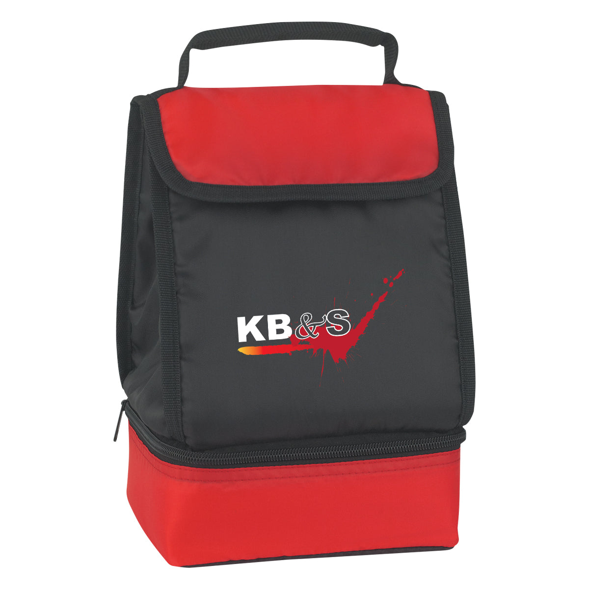 Dual Compartment Lunch Bag