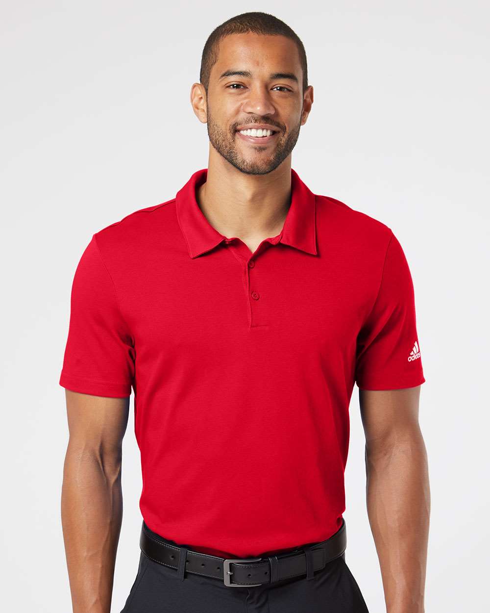Adidas Cotton Blend Polo Shirt