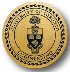 Gold Foil Paper Stickers (2" Circle)