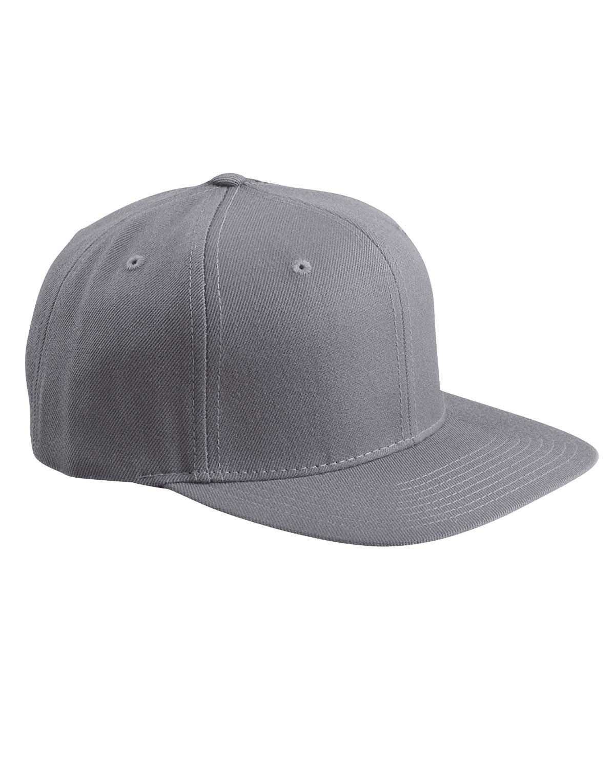 Yupoong Adult 6-Panel Structured Flat Visor Classic Snapback