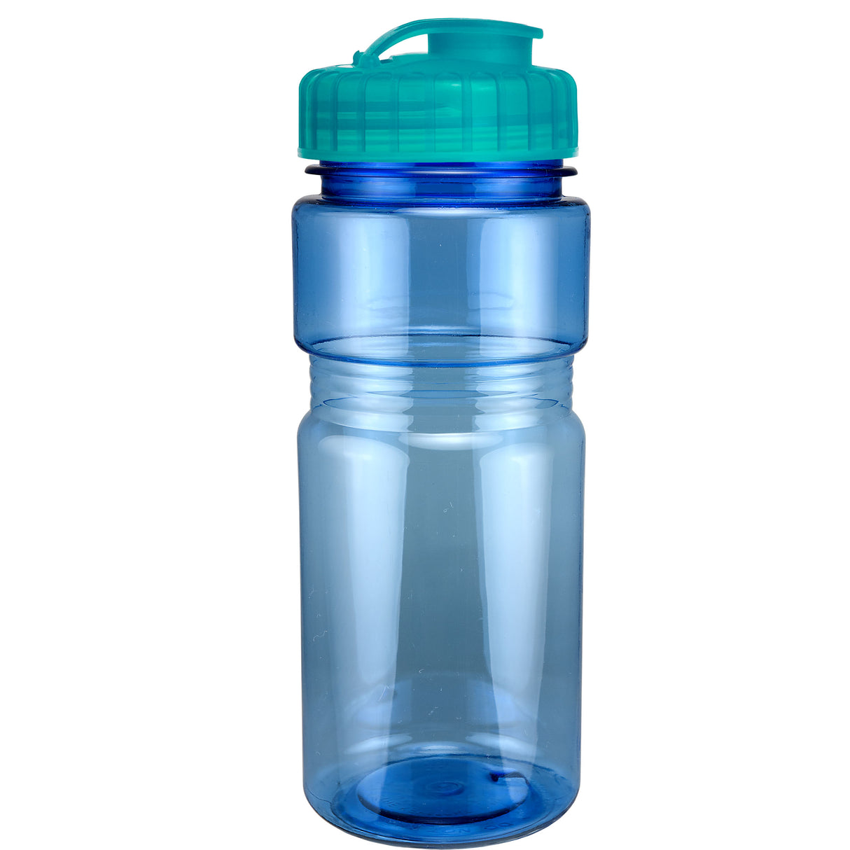 20 Oz. Translucent Recreation Bottle w/ Flip Top Lid