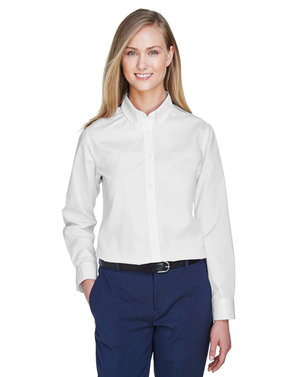 000250 CORE 365 Ladies' Operate Long-Sleeve Twill Shirt