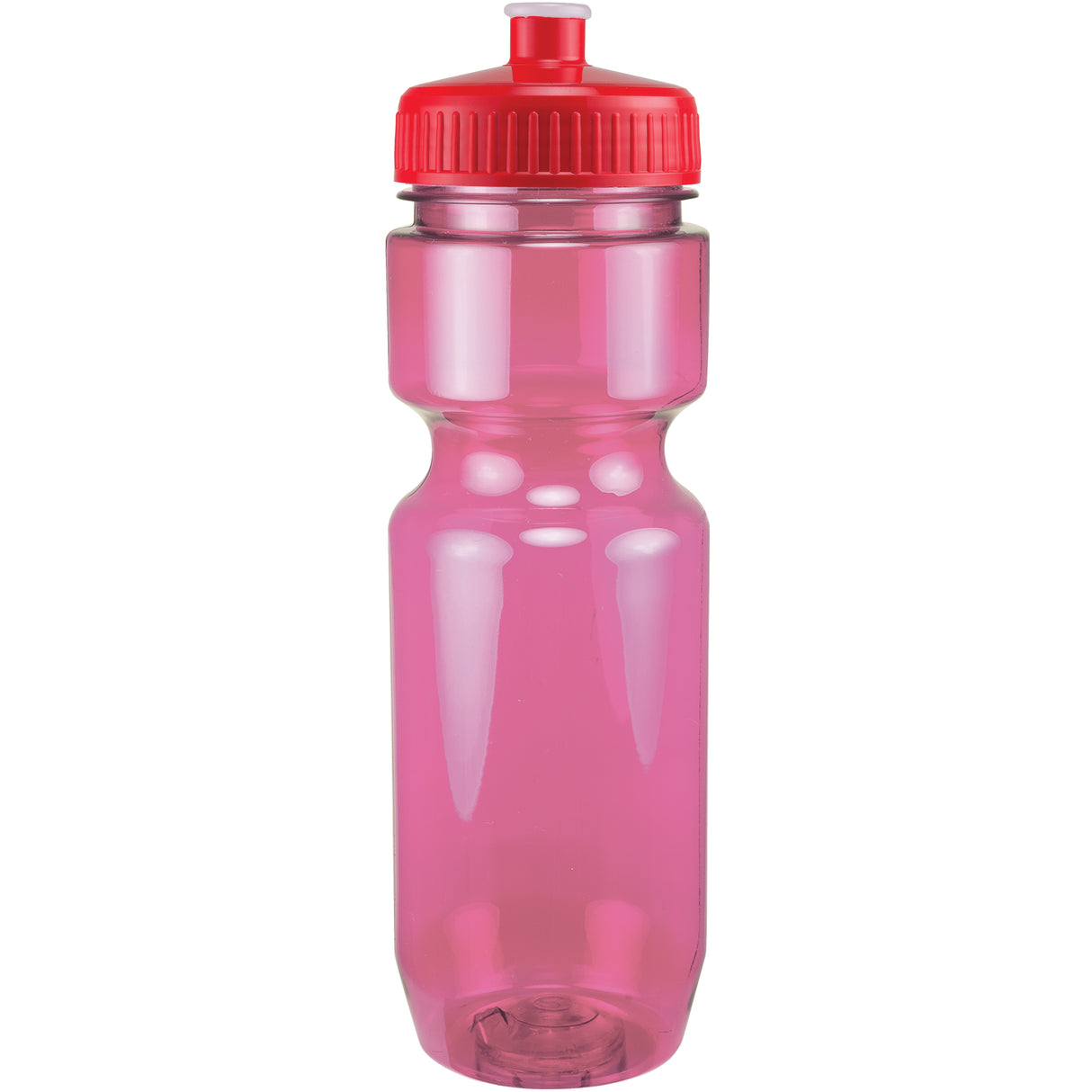 22 Oz. Translucent Bike Bottle w/ Push Pull Lid