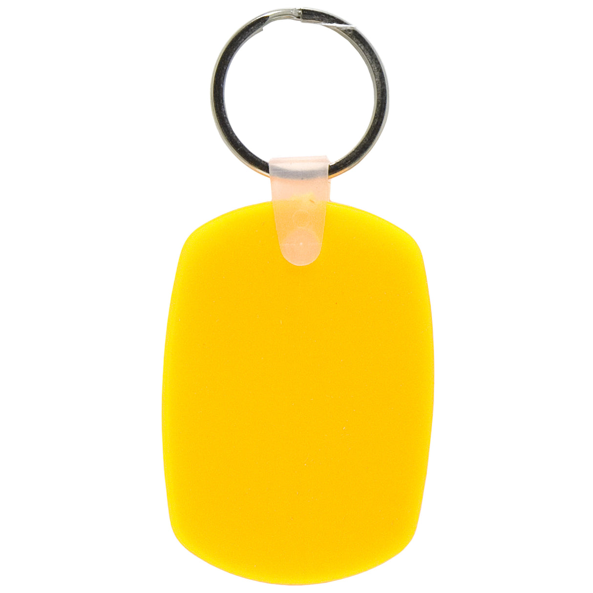 Soft Squeezable Key Tag (Oval)